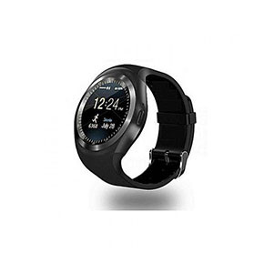 Y10 Touch Screen Smart Watch Phone with SIM Slot – Black
