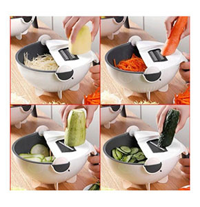 Multi purpose grater-slicer
