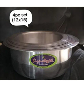 8pcs Stainless steel cookware
