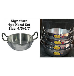 4 Piece Karai Set