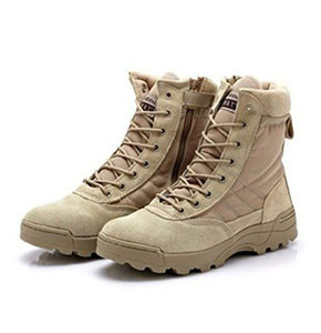 Khaki Desert Hiking Outdoor boots