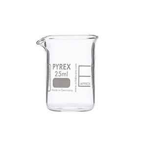 Beaker 25ml (Pyrex)